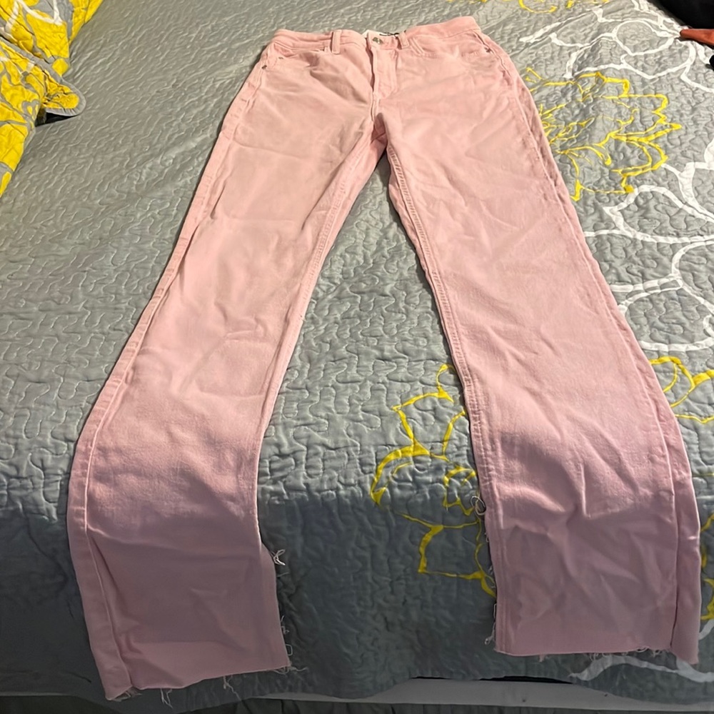 Pink Zara jeans